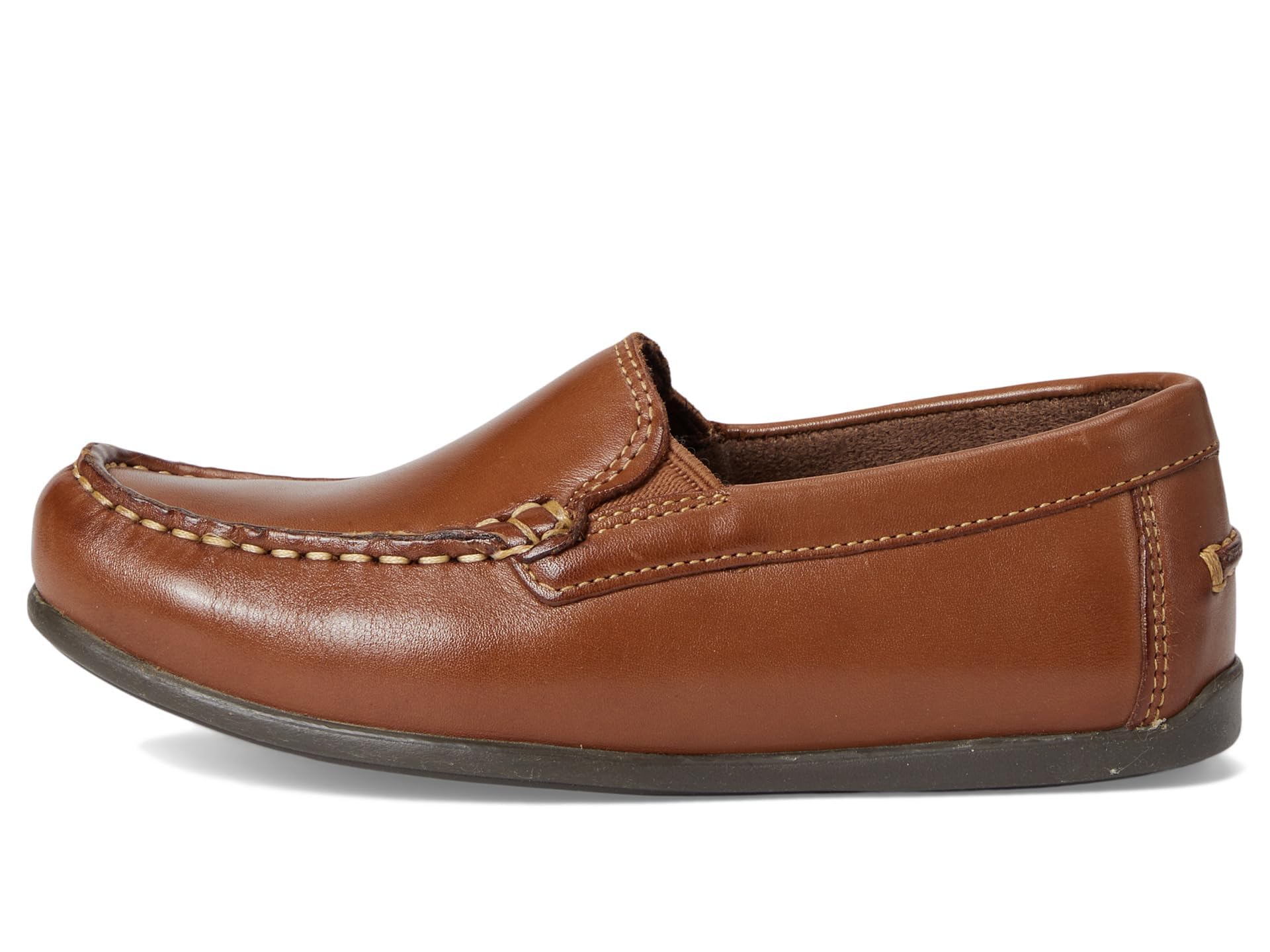 Florsheim Kids Jasper Jr. Moc Toe Venetian Loafers Black 1 M US - Image 5